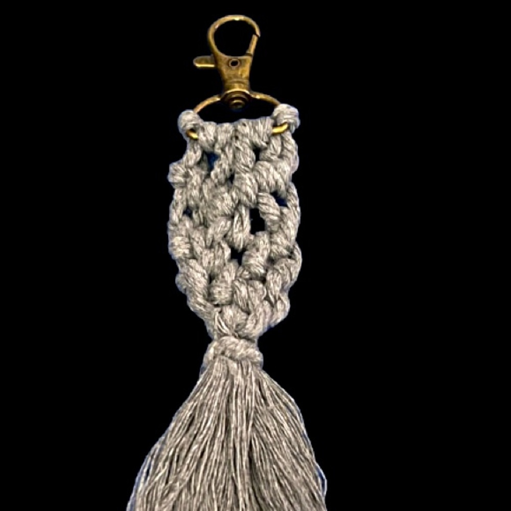 Handmade Macrame Keychains - Picture 1 of 4